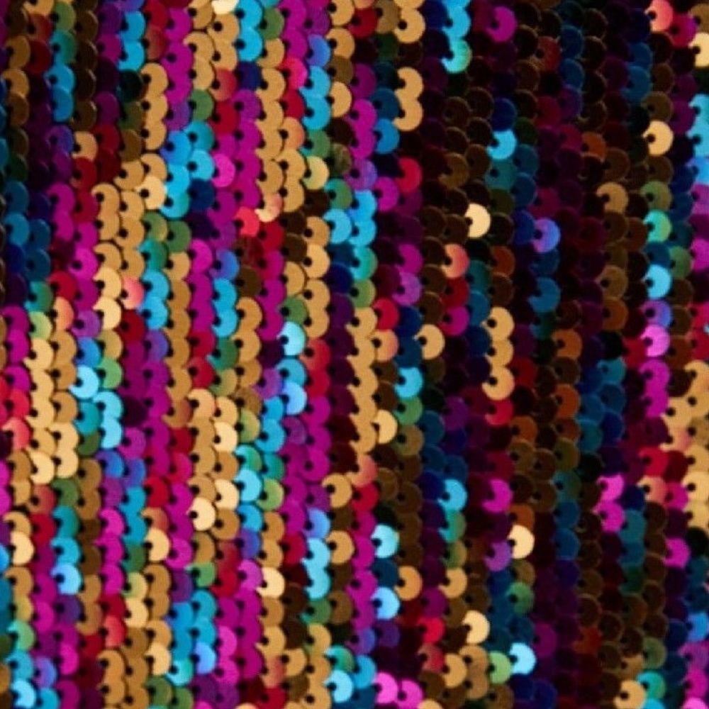 Zara Basic Collection Multi Color Mini Sequinned - image 8